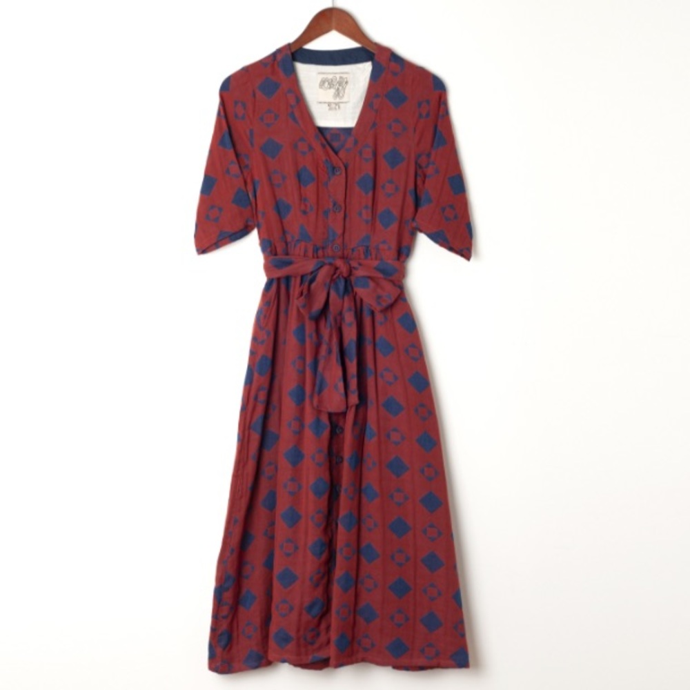 Ace & Jig Leelee dress in copper